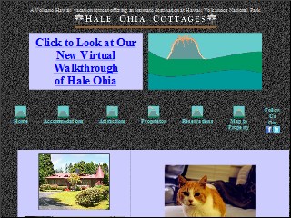 Web site www.haleohia.com, Hale Ohia Cottages