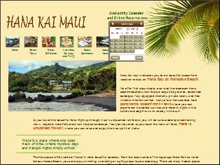 Web site www.hanakai.com, Hana Kai-Maui Resort