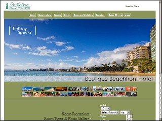 Web site www.kaimana.com, New Otani Kaimana Beach Hotel