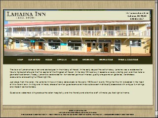 Web site www.lahainainn.com, Lahaina Inn