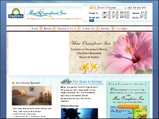 Web site www.mauioceanfrontinn.com, Maui Oceanfront Inn