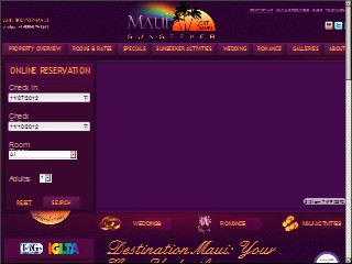 Web site www.mauisunseeker.com, Wailana Inn