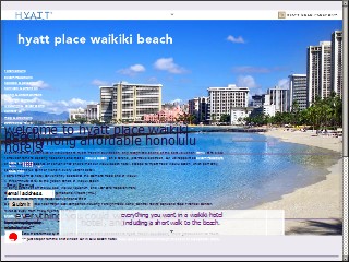Web site www.oceanresort.com, Ocean Resort Hotel