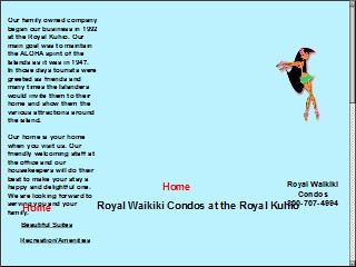 Web site www.royalwaikikicondos.com, Royal Waikiki Condos Inc