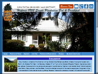 Web site www.waipiowayside.com, Waipio Wayside Bed & Breakfast Inn